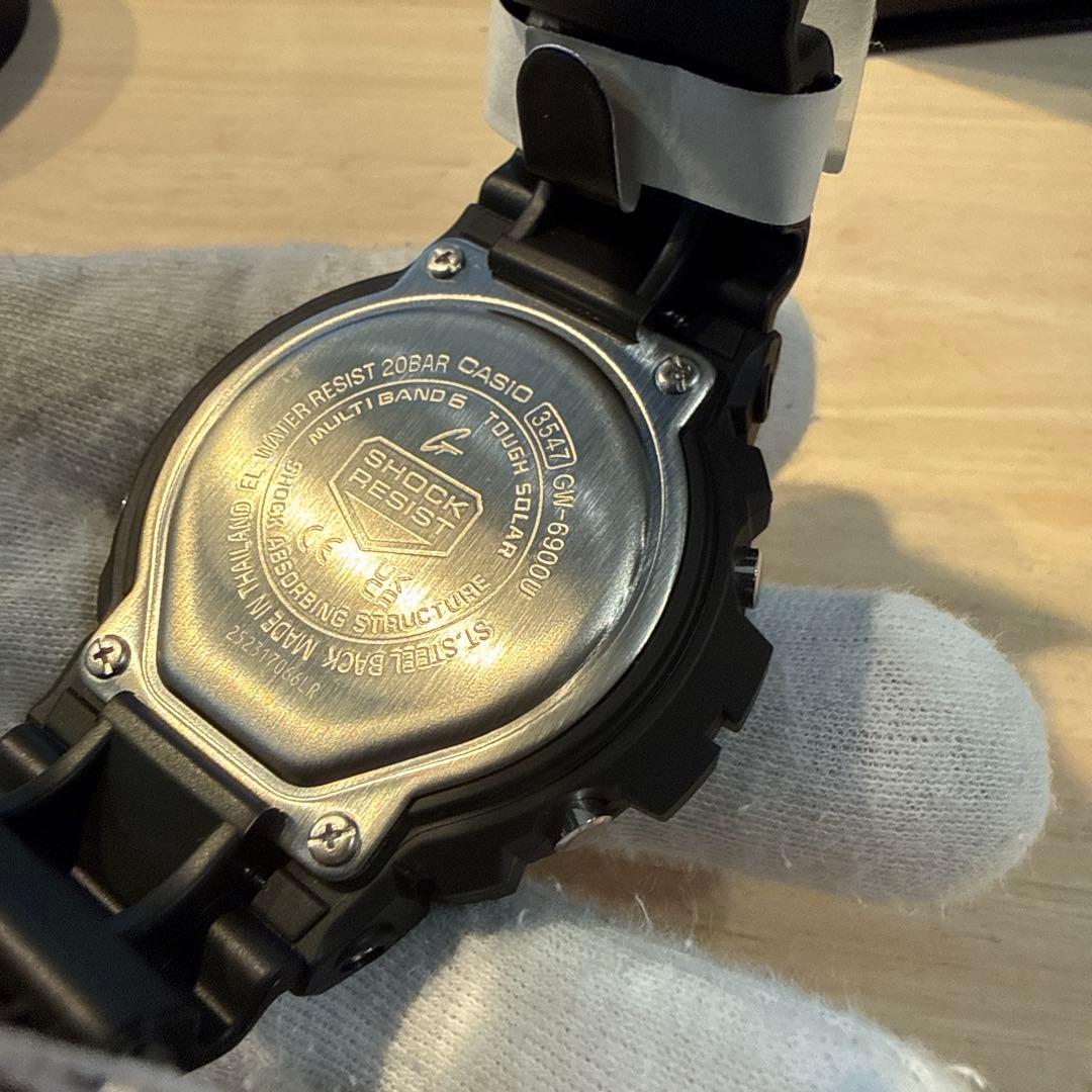 腕時計 ジーショック 電波ソーラー GW-6900U-1JF メンズ ブラック