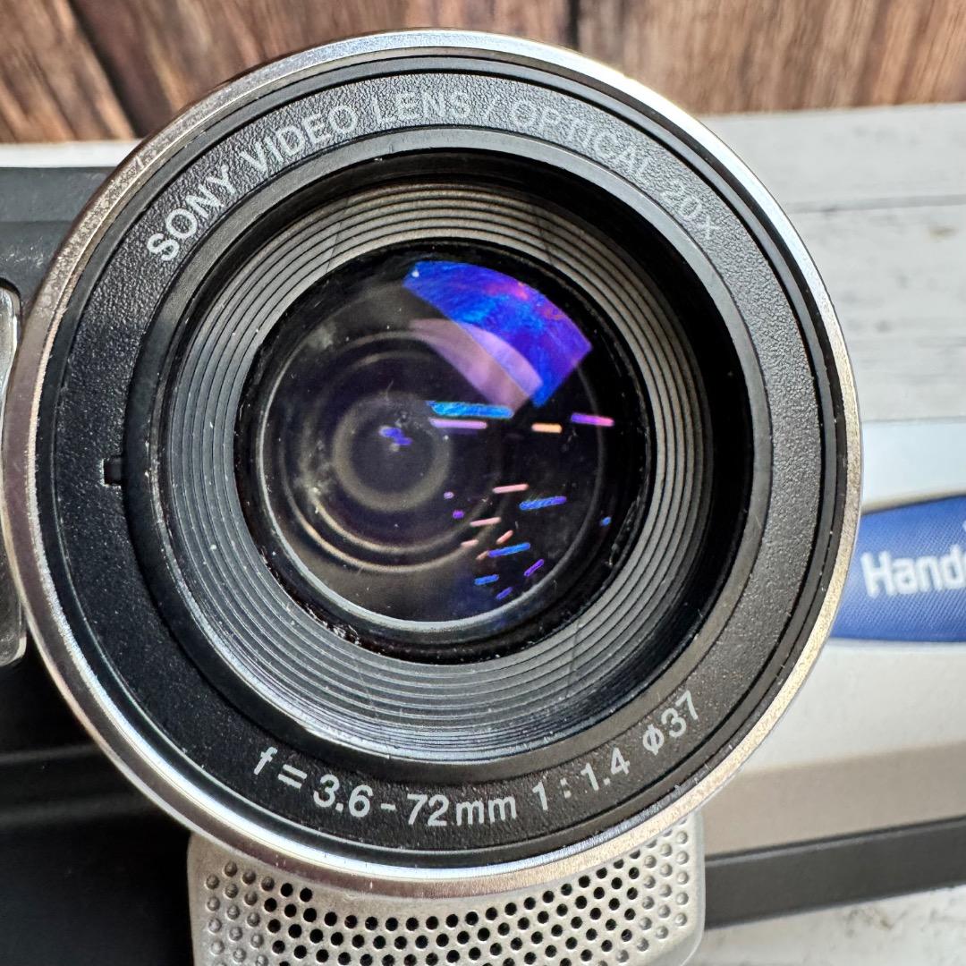 SONY ビデオカメラレコーダー CCD TRV86 Hi8 新品テープ10本付