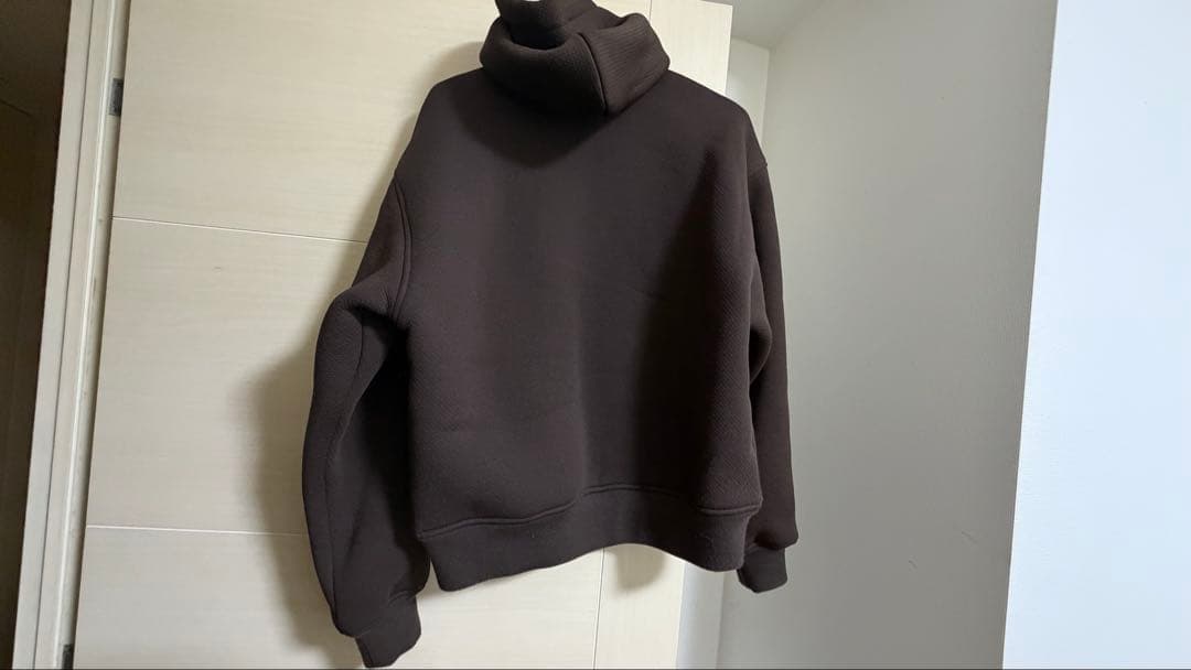 stussy BONDED SHERPA HOODIE ブラウン　タグ付き
