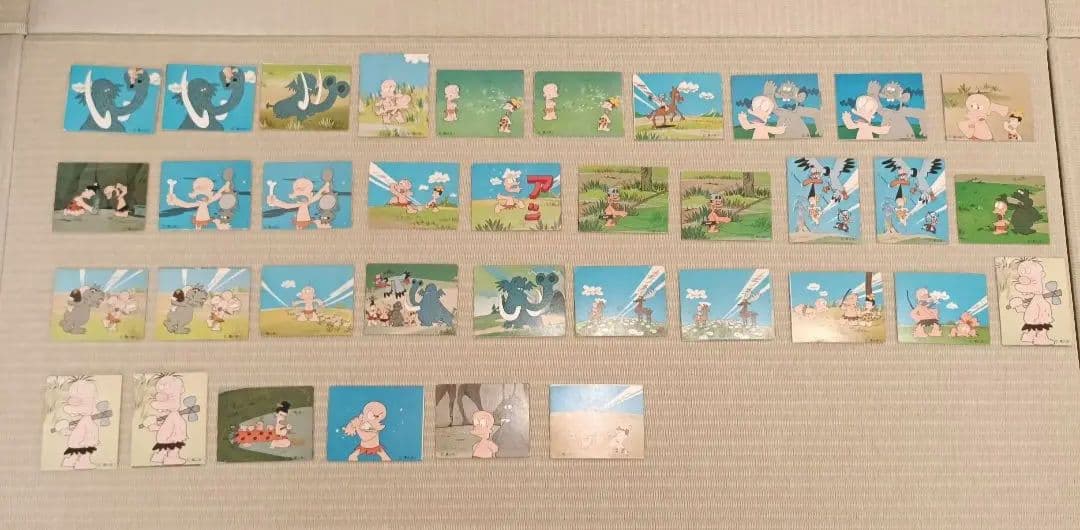 はじめ人間ギャートルズ トレーディングカード 36枚セット