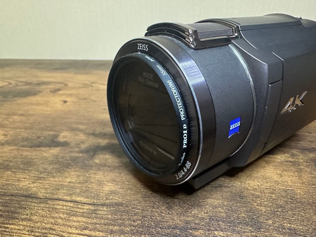 【値下交渉可】SONY 4Kビデオカメラ(FDR-AX40)&外付けマイク