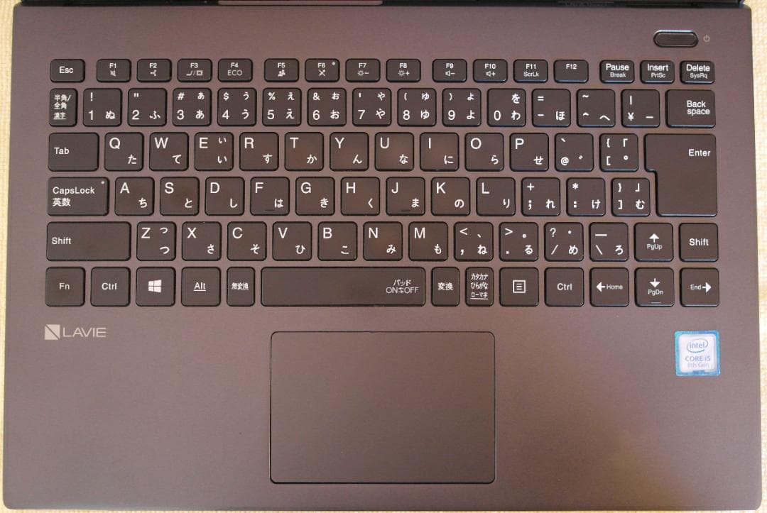 Windowsノート本体 NEC-PC-GN1643ZGF/i5-8265U/8GB/128GB NVMe