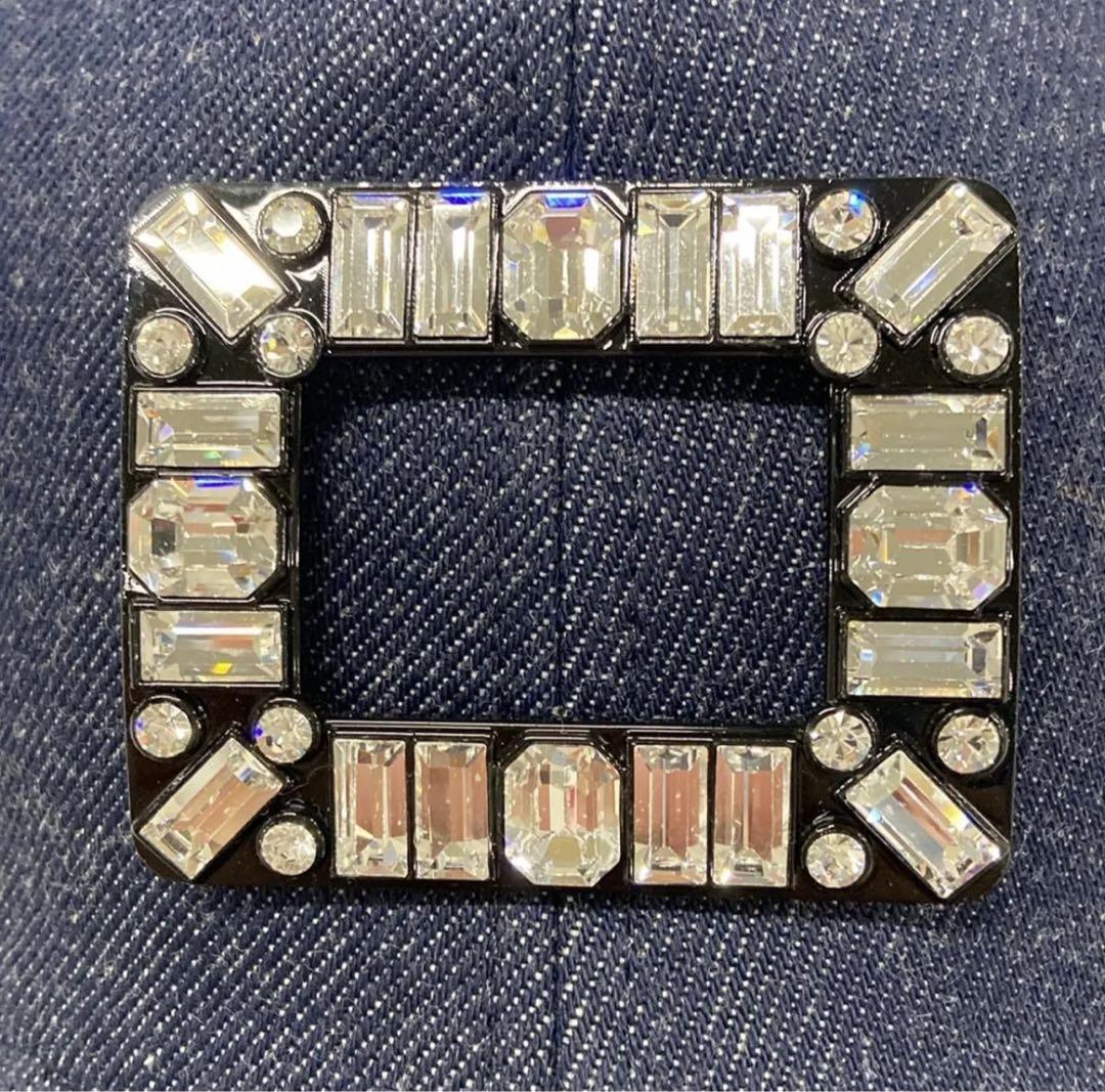 ROGER VIVIER デニムキャップ