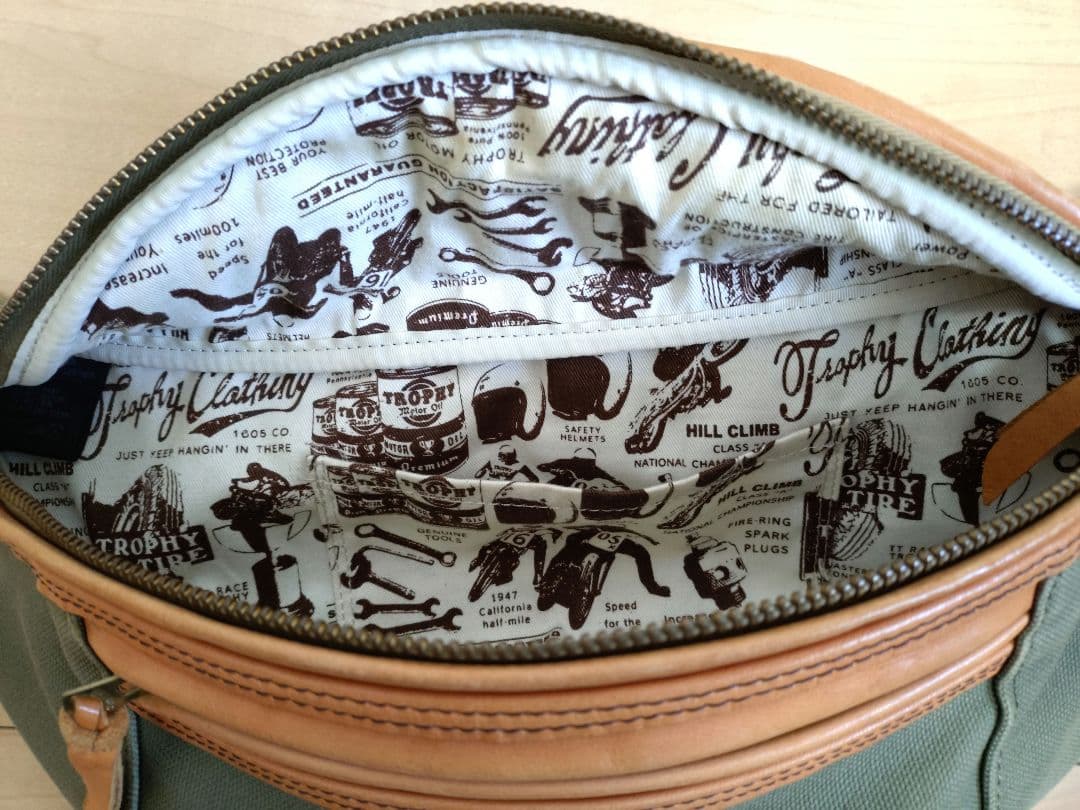 トロフィークロージング　デイトリップバッグ オリーブ