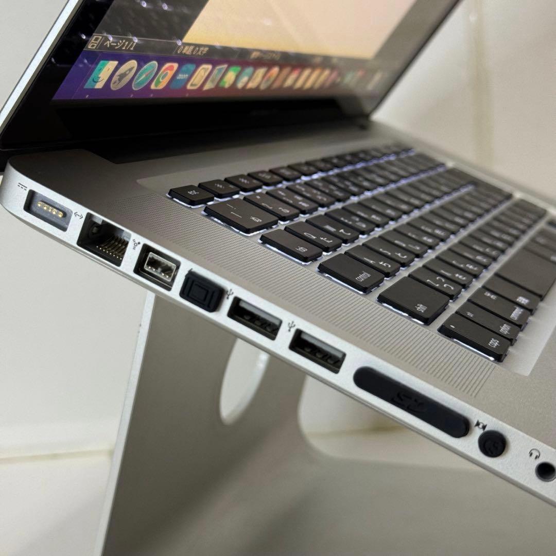 【CTO】MacBook Pro 15㌅ ユニボディ i7/16GB/480GB