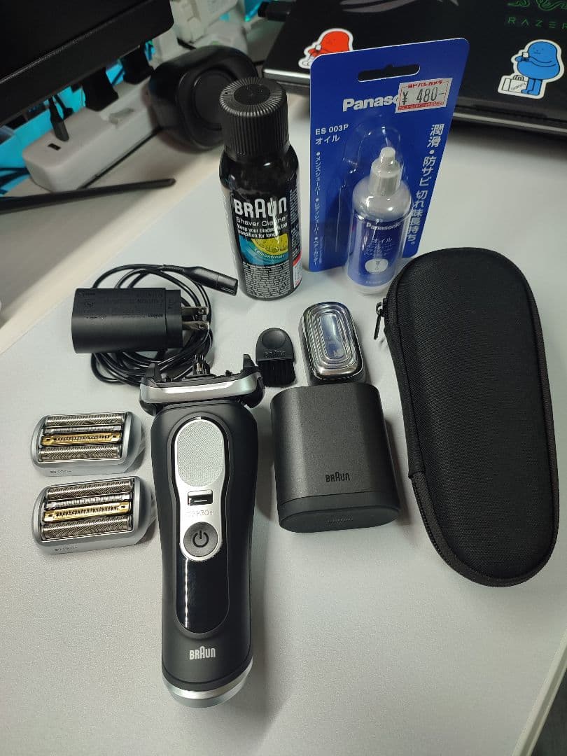 BRAUN S9 PRO+ メンズ電気シェーバー