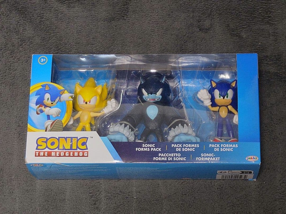 S*)様 ソニック アクションフィギュア3体セット
