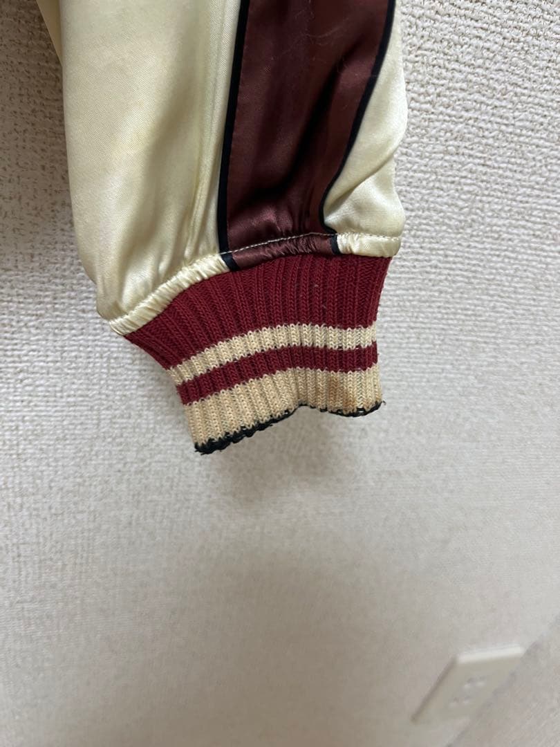 時*音様 THE FLAT HEAD リバーシブルスーベニアジャケット（スカジャ