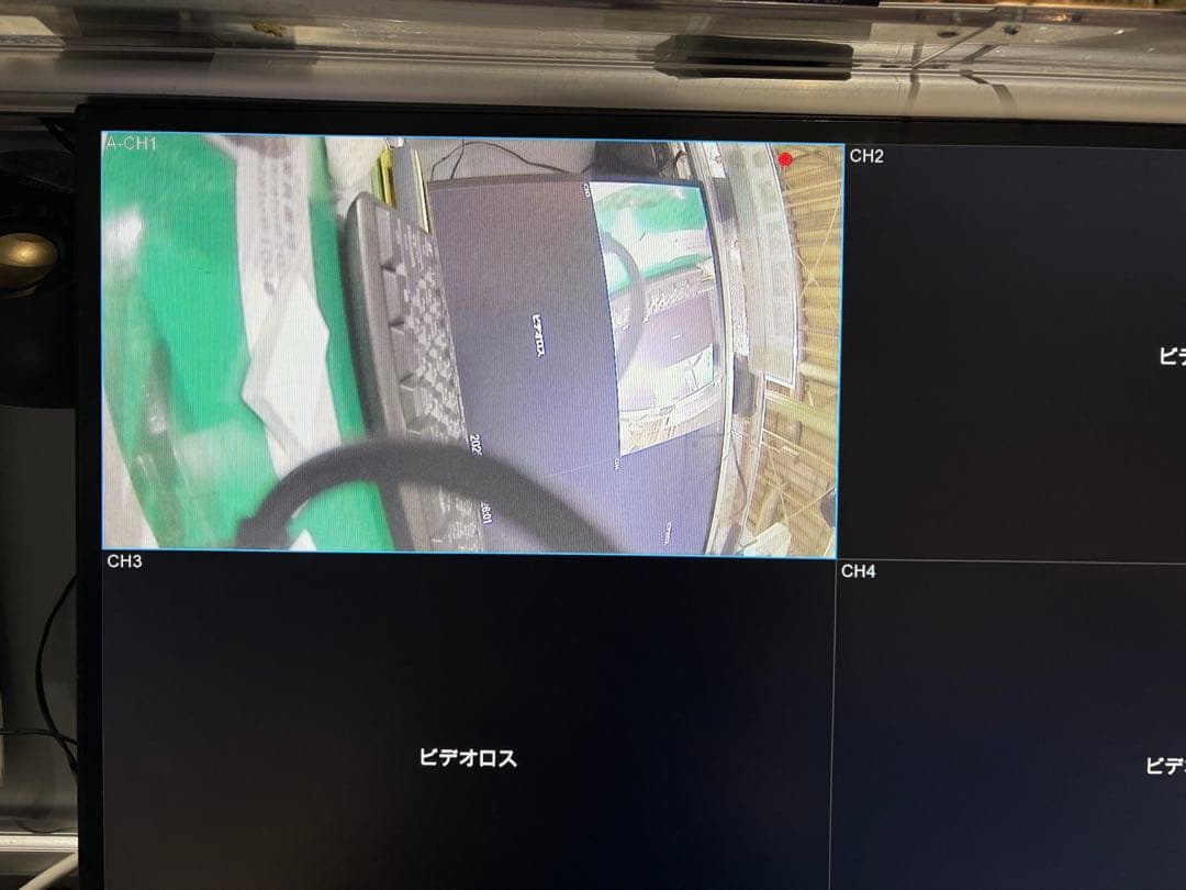 WTW ビデオレコーダー 4TB セット　カメラ　ケーブルセット不具合確認