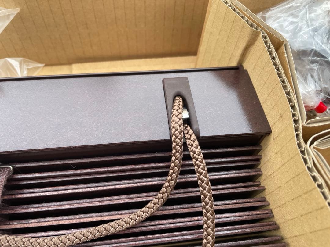 新品未使用　タチカワブラインド　フォレティア　35mm 木製ブラインド