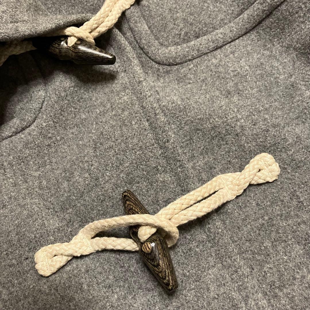 MACPHEE ダッフルコート グレー 美品 ウール100% 40