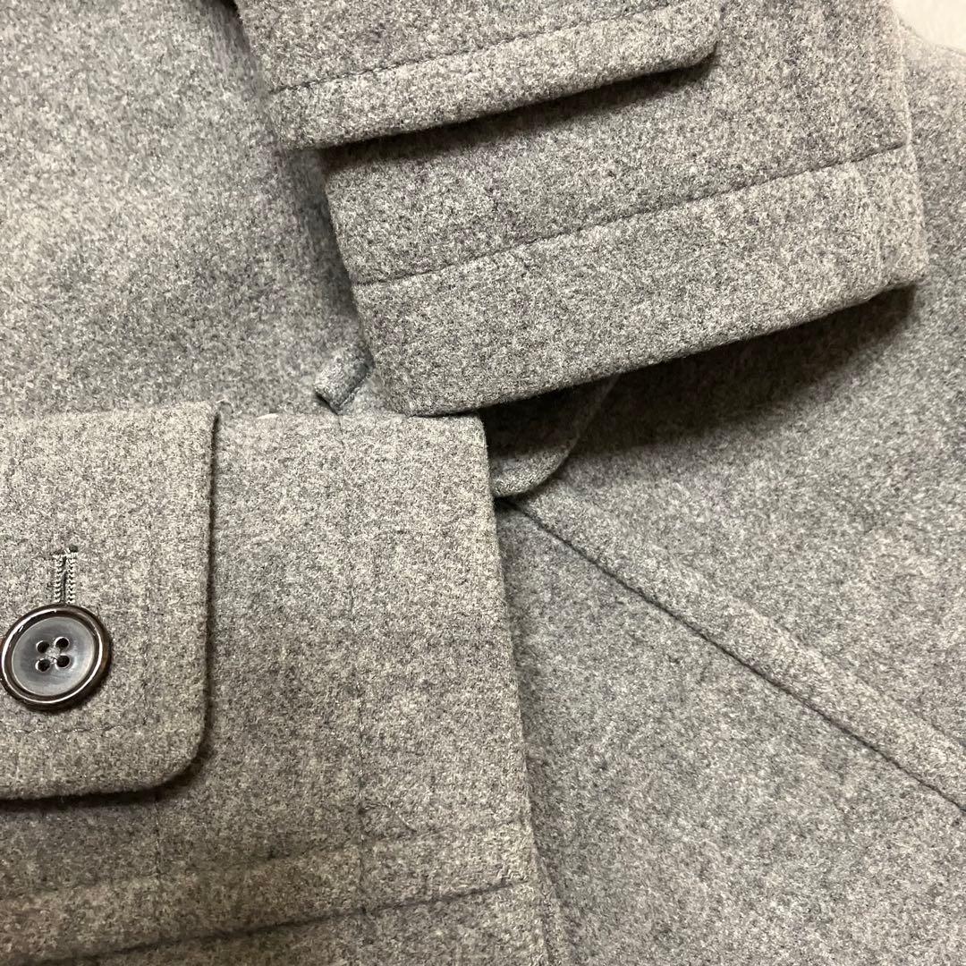 MACPHEE ダッフルコート グレー 美品 ウール100% 40