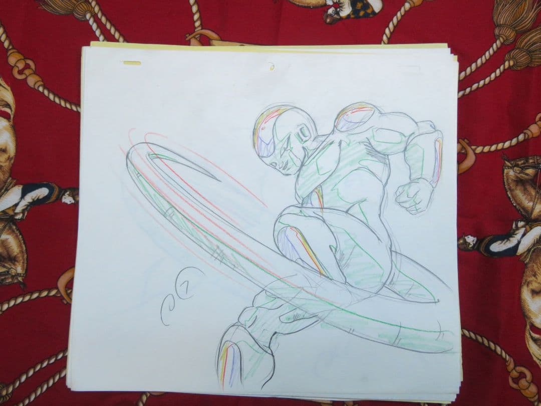 j*い様 ドラゴンボール セル画 原画 フリーザ ベジータ当時品