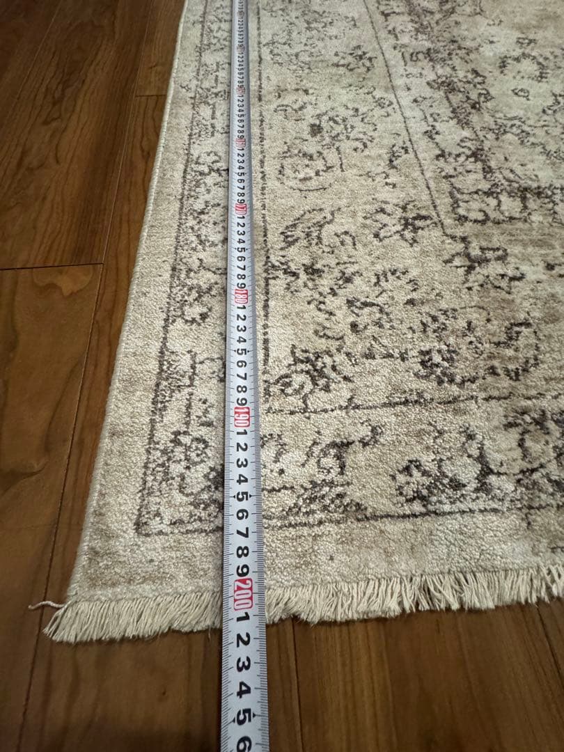 ヴィンテージ風　ラグ　絨毯　カーペット エジプト産