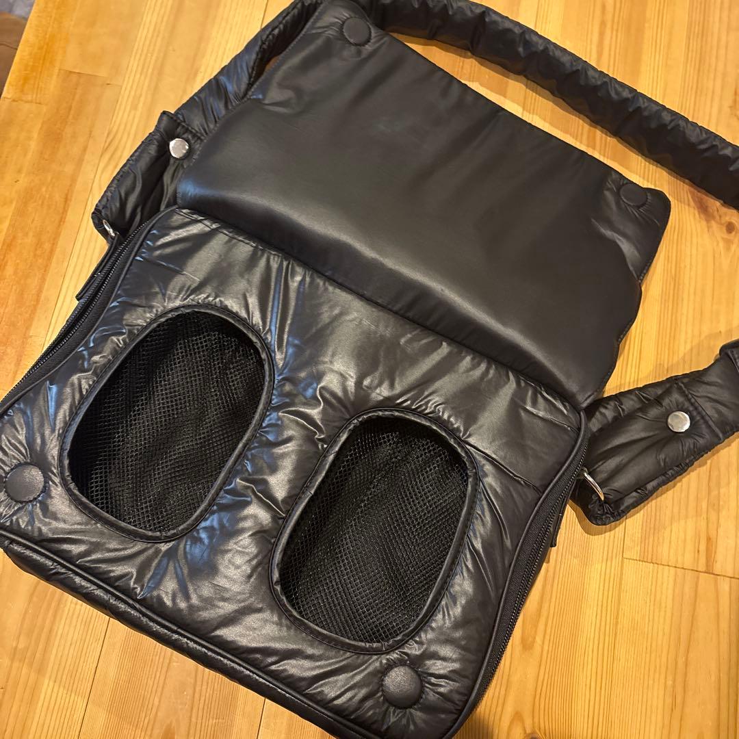 calin マザーズバッグ バッグ 黒