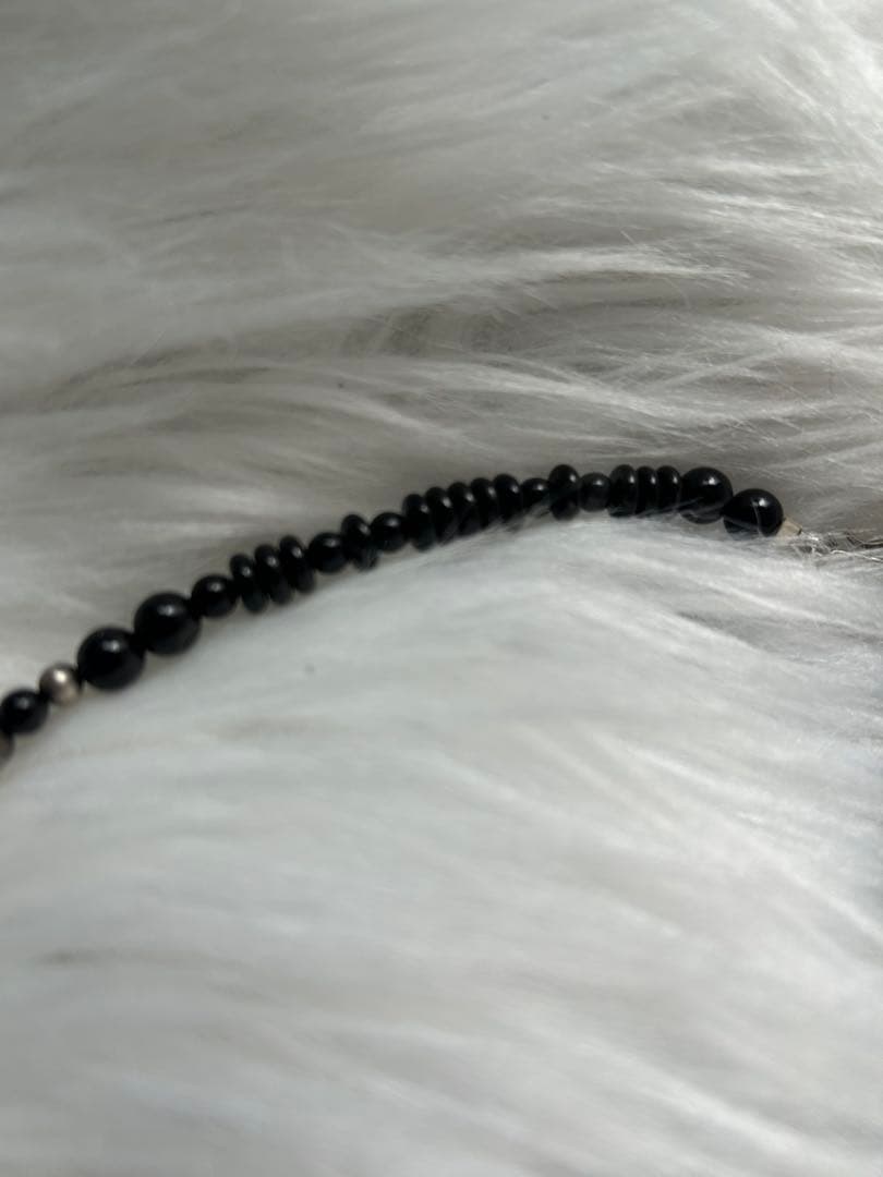 ナバホパール　14K SV925 NAVAJO インディアンジュエリー　50cm