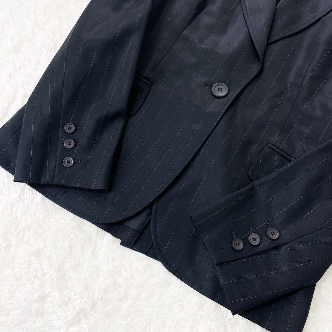 美品✨ クリスチャンディオール ガリアーノ期 セットアップ ストライプ ブラック