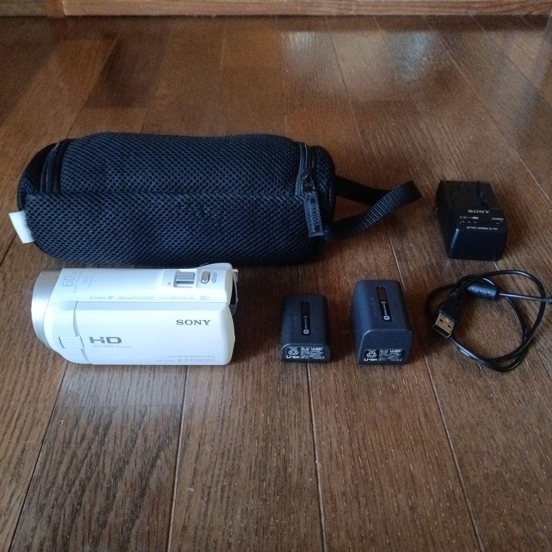 SONY ソニー HDR-CX480 純正バッテリー×2 　付属品あり