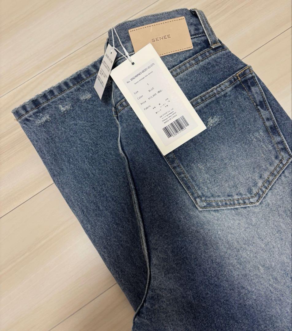 パンツ SENNE loose vintage like denim