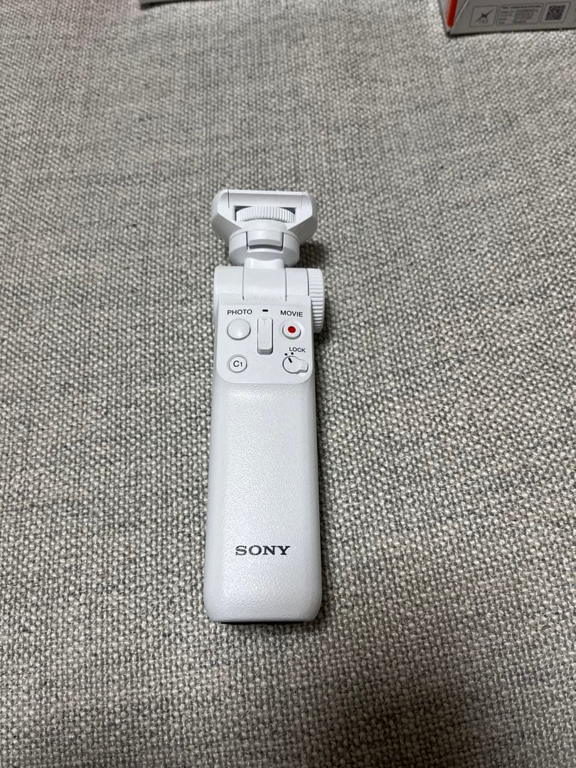 SONY ZV-E10ホワイト GP-VPT2BT 純正シューティンググリップ
