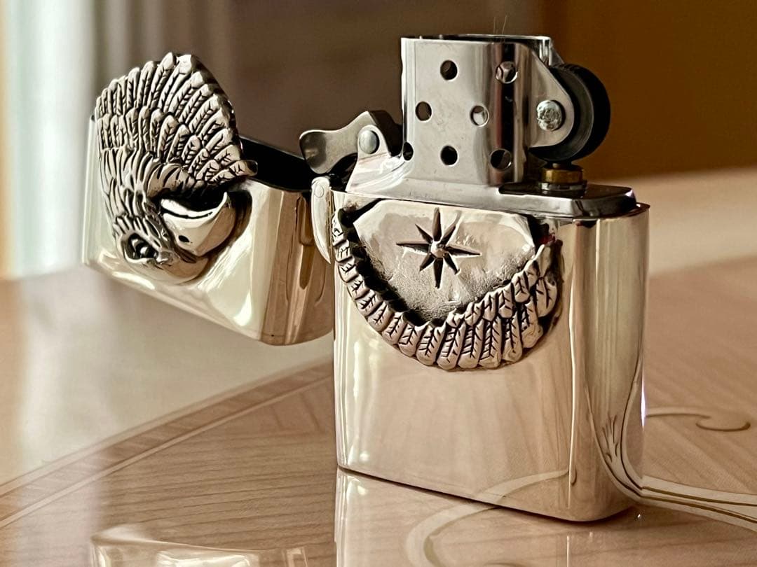 ZIPPO超希少スターリングシルバー925イーグル 超重量