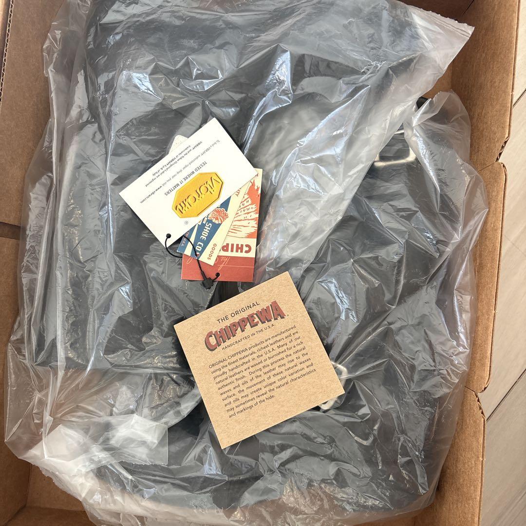 【再値下げ】Chippewa ブラック エンジニアブーツ