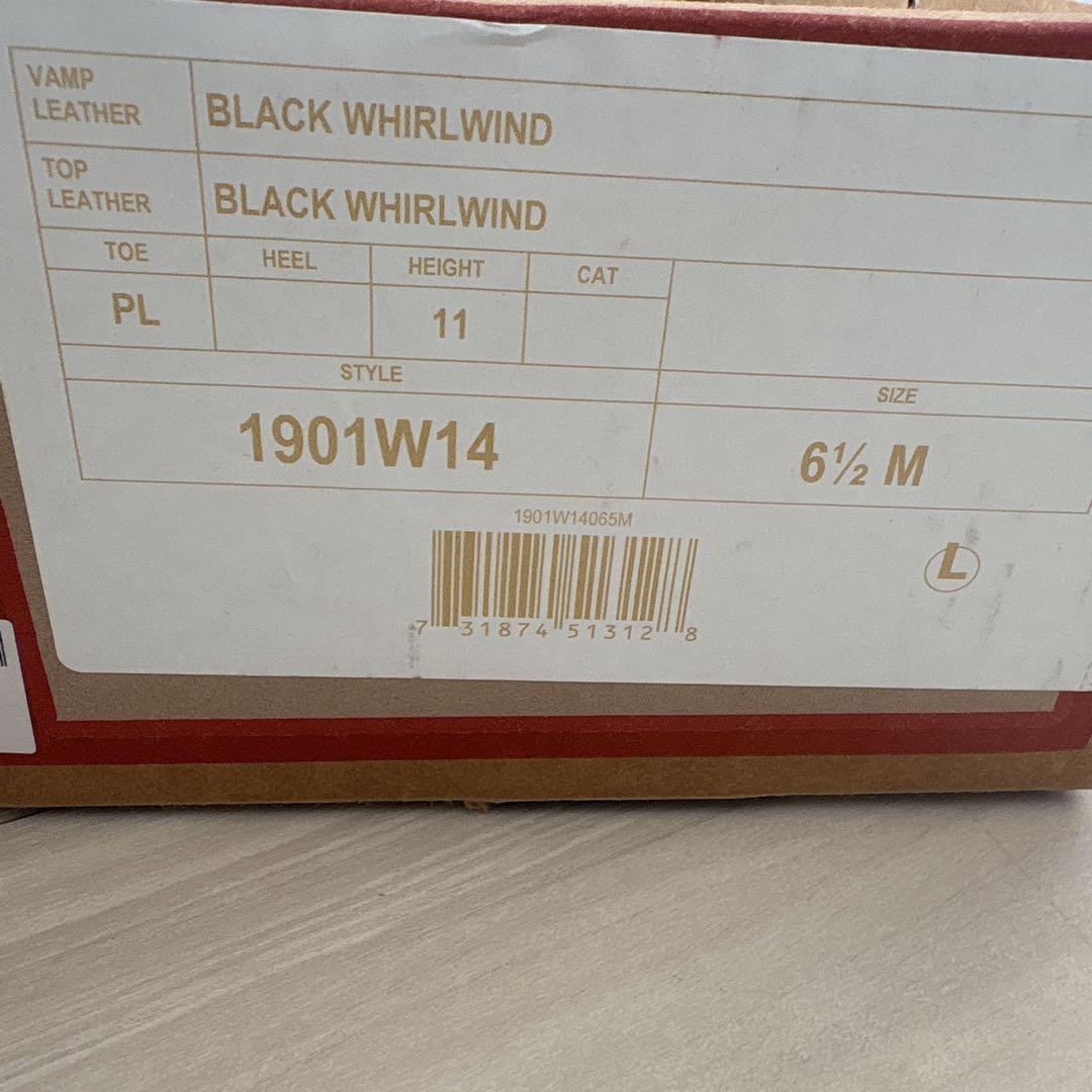 【再値下げ】Chippewa ブラック エンジニアブーツ