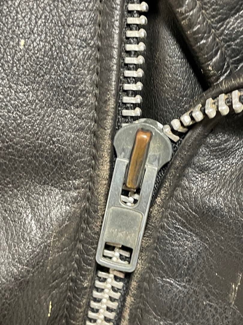 80s 90s OPEN ROAD ライダースジャケット レザー ペイント