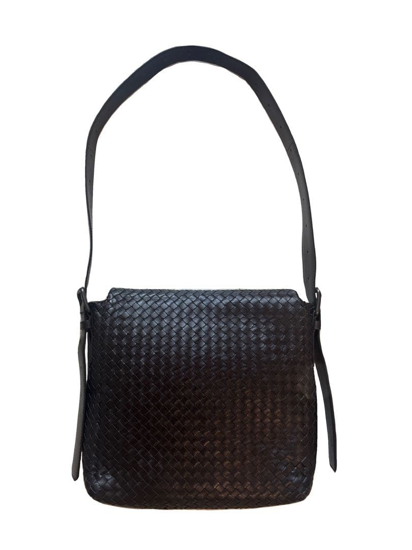 ボッテガヴェネタ イントレチャート ショルダーバッグ ブラウン