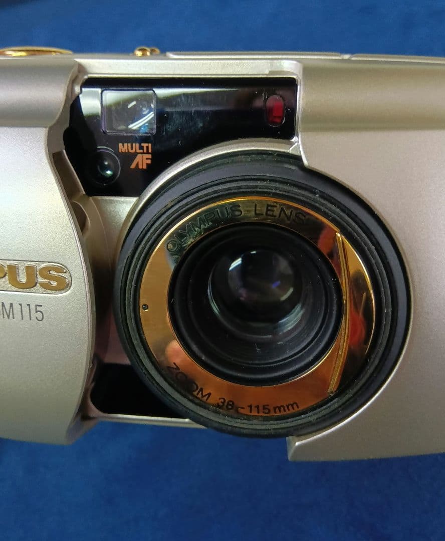 OLYMPUS μ mju zoom115　 DELUXE　フィルムカメラ