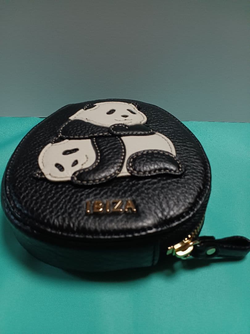 IBIZA　イビサ　バッグチャーム　マスコット マルチケース　双子パンダ