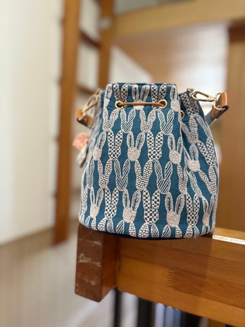 ミナペルホネン◇ハンドメイド◇マールた巾着bag