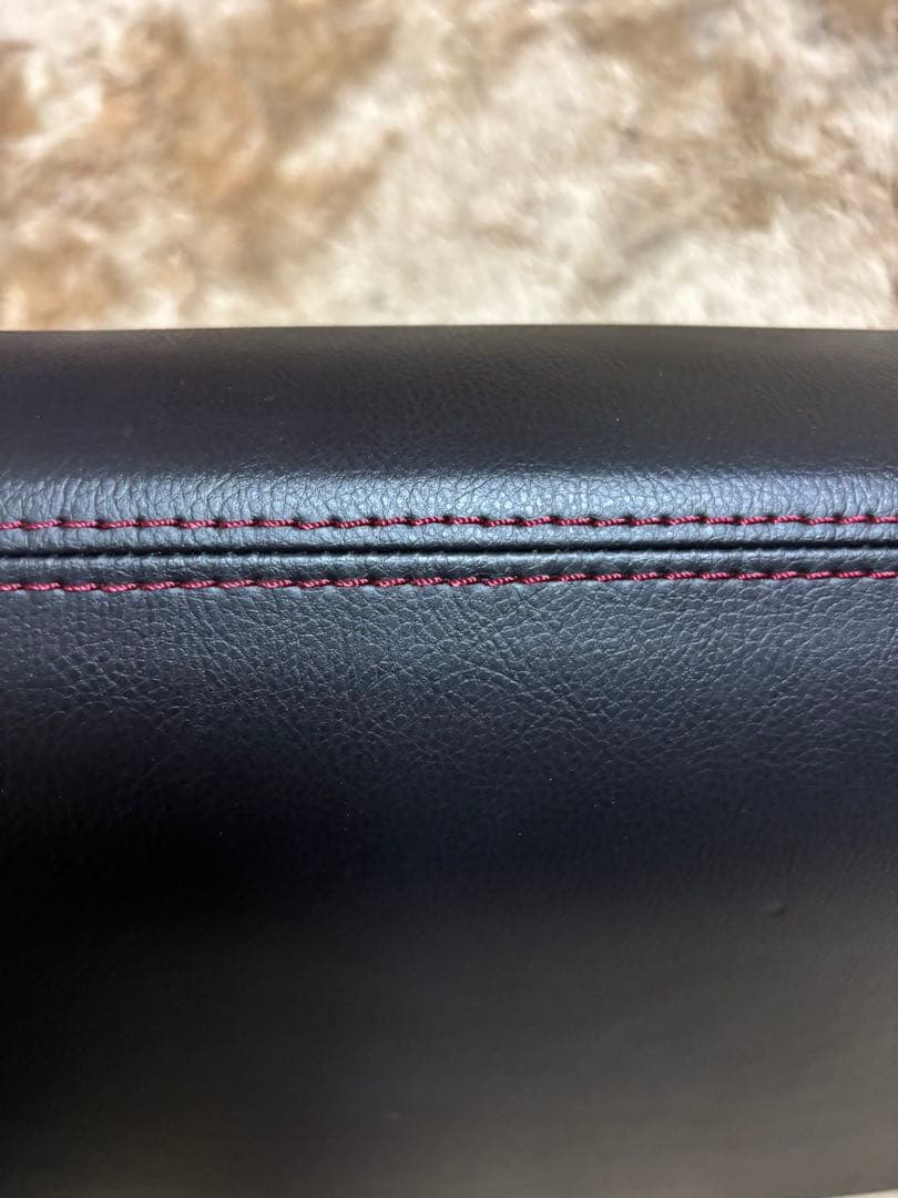 ND ロードスター　デコレーションパネル　レザー　赤ステッチ