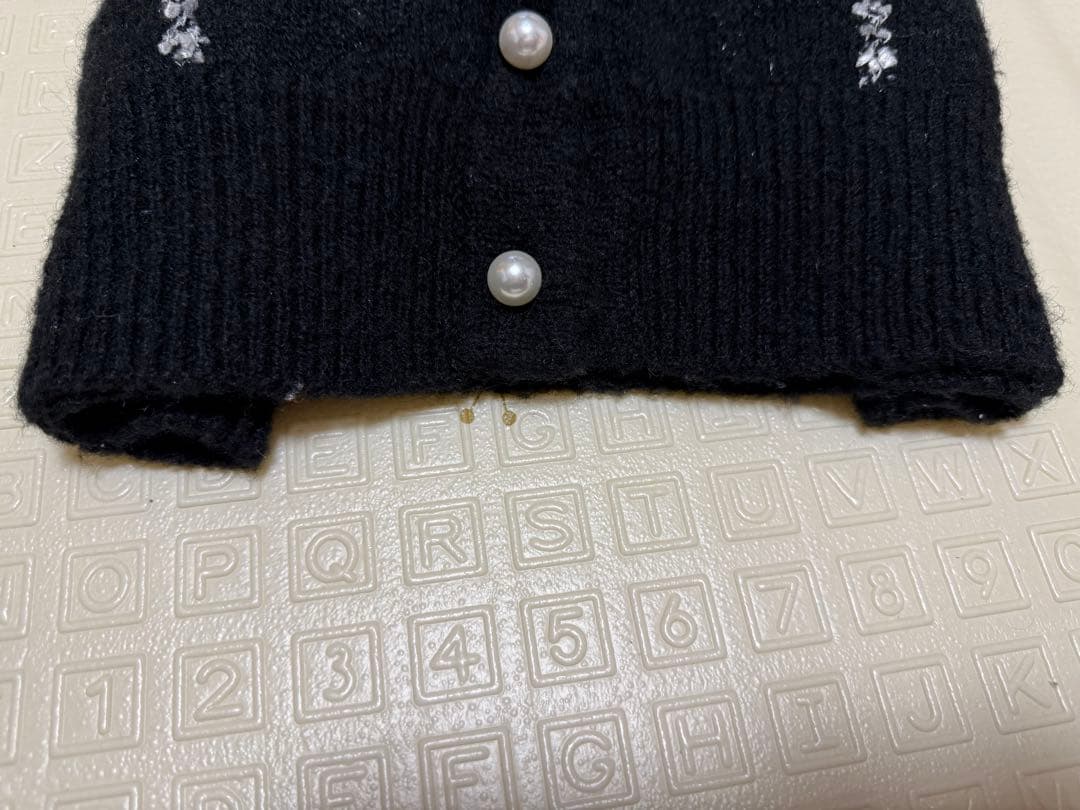 【Her lip to】ほぼ未着用・Bouncy Check Knit