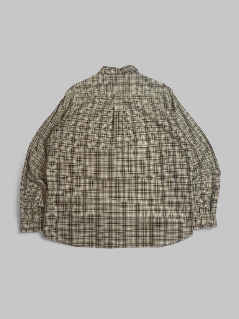 トップス old stussy check shirt