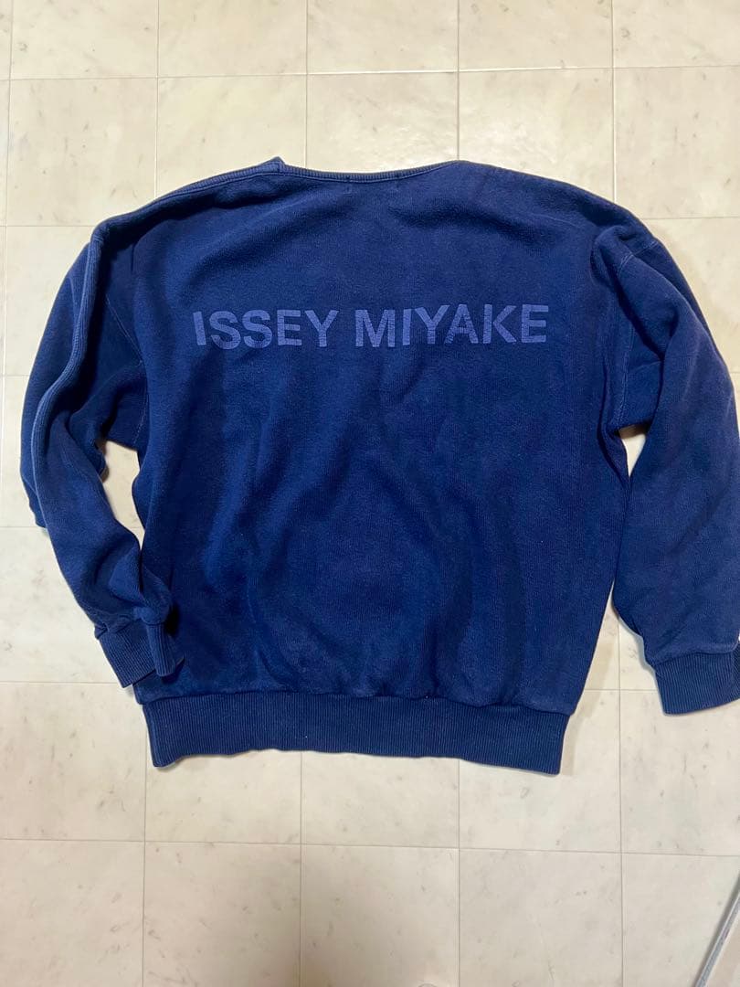 ISSEY MIYAKE ネイビー スウェット M