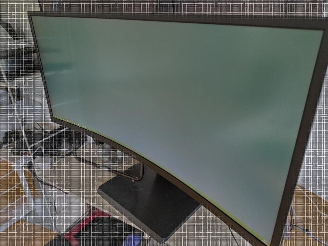 湾曲ディスプレイ MSI Optix MAG341CQ [34インチ] キズあり