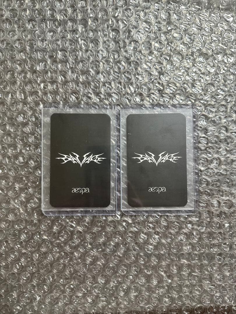 aespa ジゼル Savage deluxe box トレカ