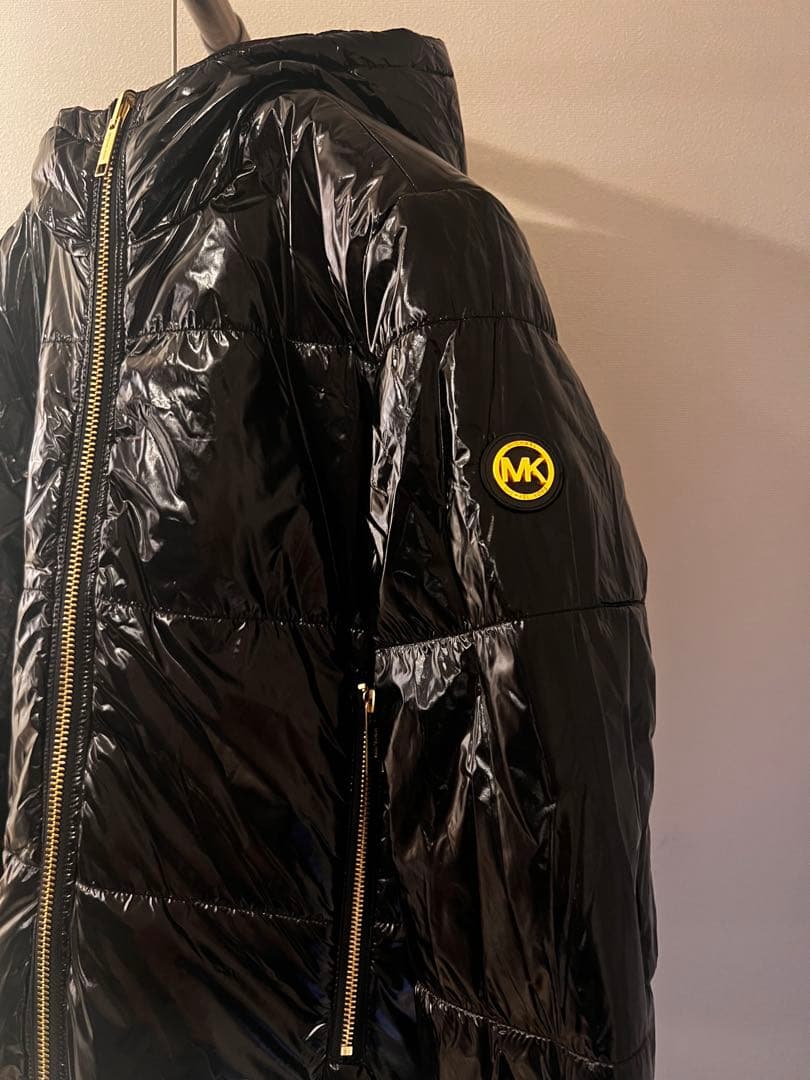 MICHAEL KORS ダウンジャケット　ブラックブラウン　リバーシブル