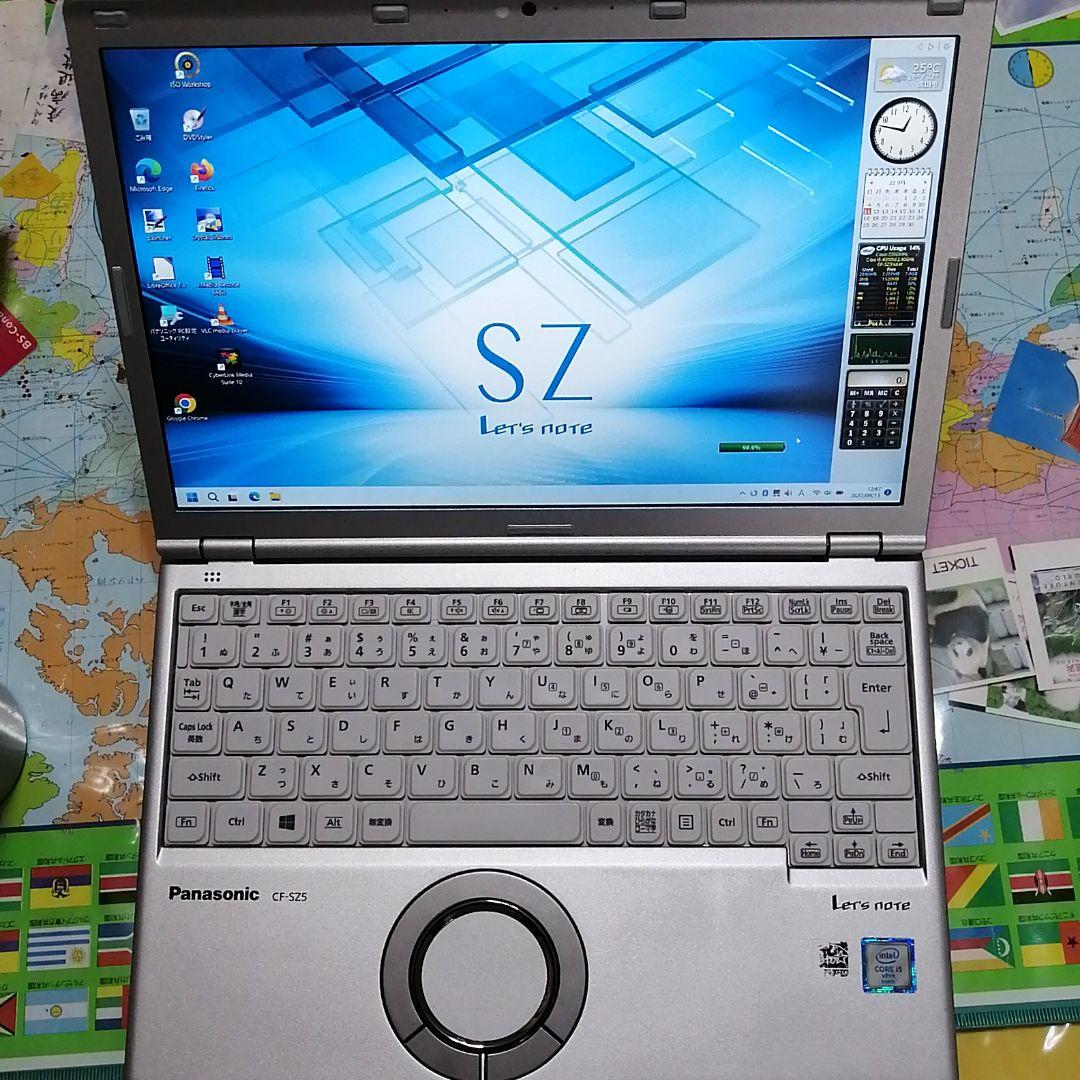 CF-SZ5 メモリ8GB SSD256GB WIndows11Pro