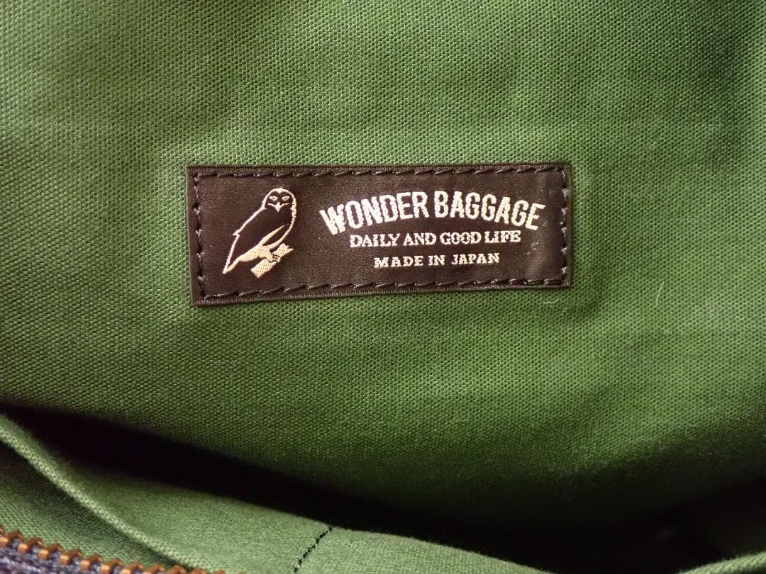 WONDER BAGGAGE グットマンズ・デイリー2way トートバッグ