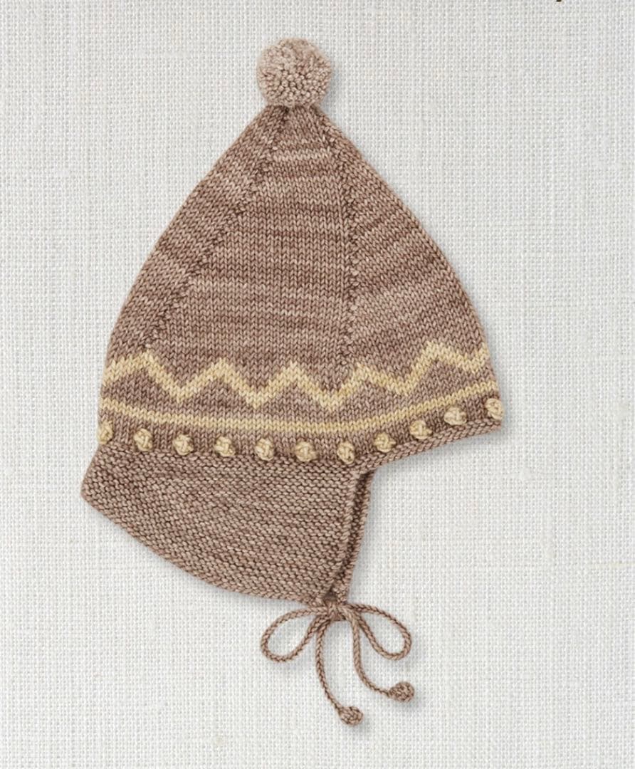 帽子 Misha&Puff Zig zag Pointy Peak Hat 2-4y