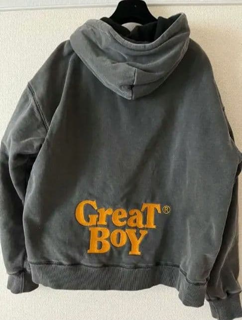 トップス greatLAnd ORIGINAL GREATBOY ZIPUP HOODIE