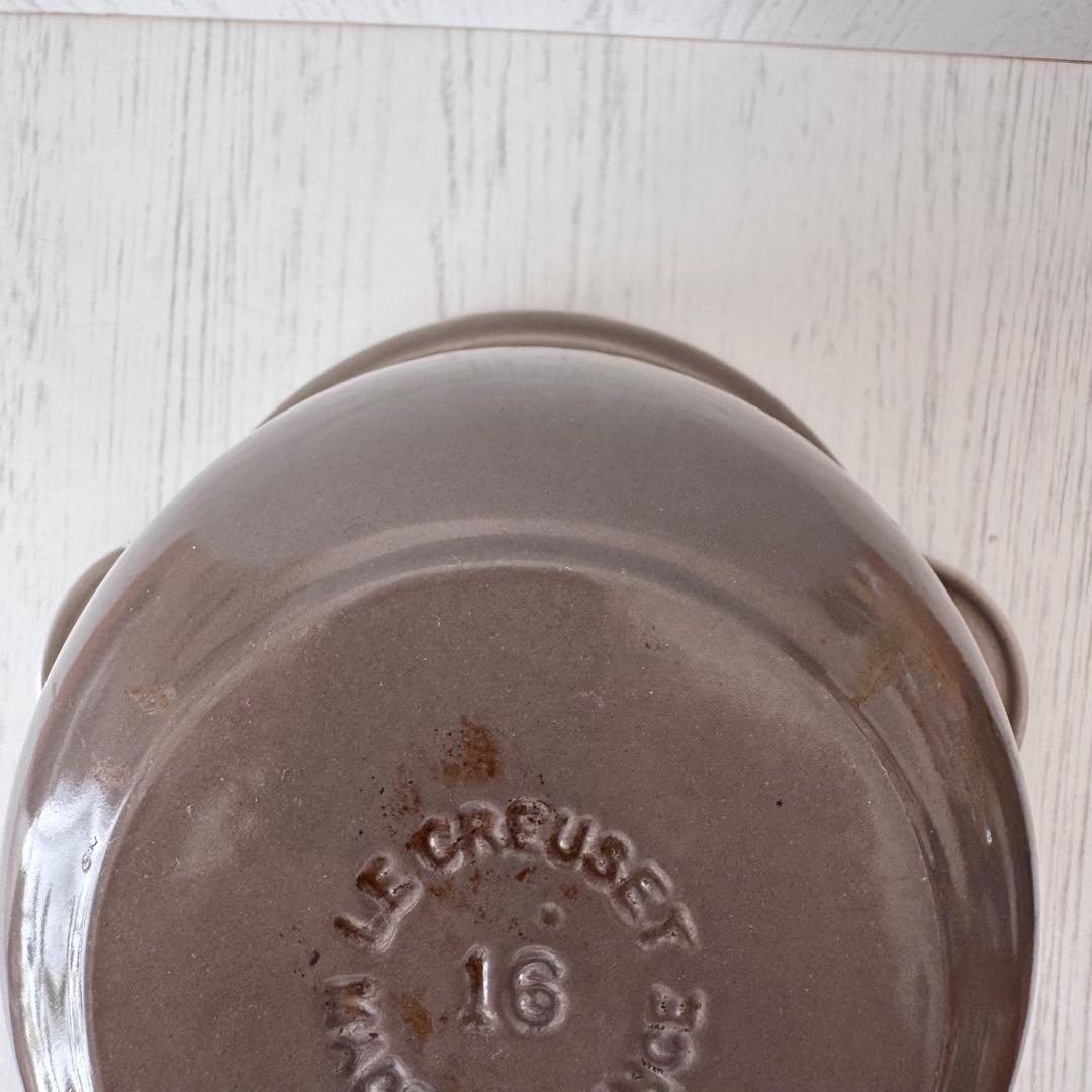 ル・クルーゼ ココットエブリィ18インナーリッド付き レアカラー ナツメグ
