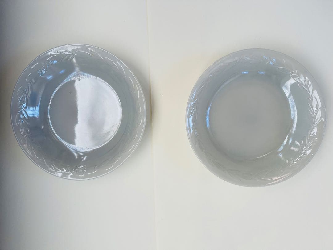 Fire king ファイヤーキングアンティークボウルと中皿2セット(4点）