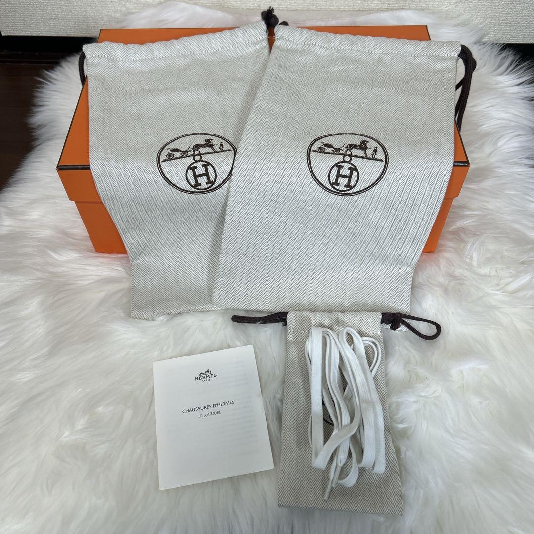 未使用級　HERMES エルメス　革靴　ケリー　ダービー　ファースト　36 黒