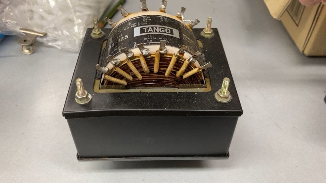 タンゴ製　電源トランス TANGO MS -125 300Bアンプ用に
