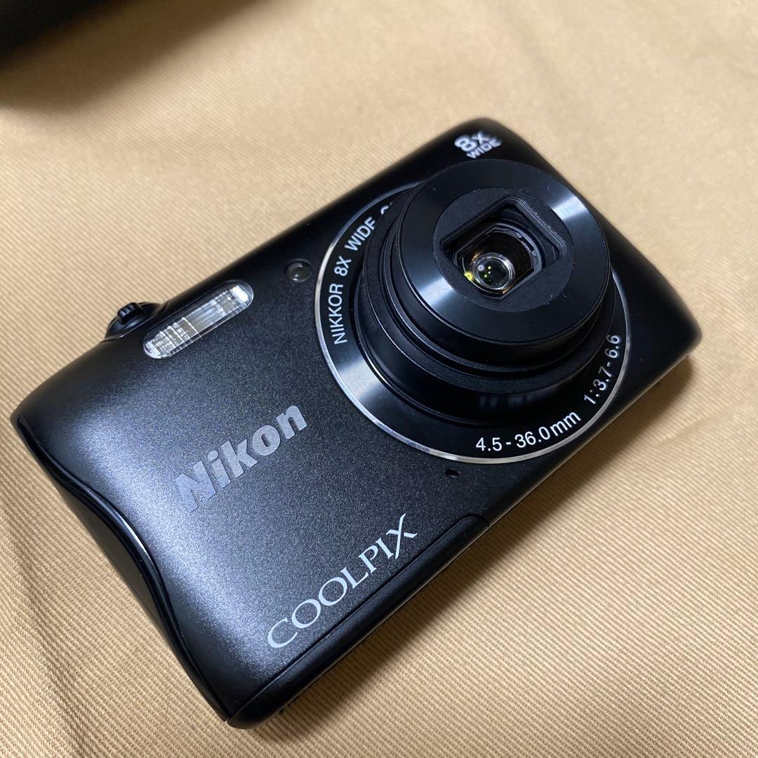 Nikon COOLPIX S3700 デジカメ メモリーカード付き