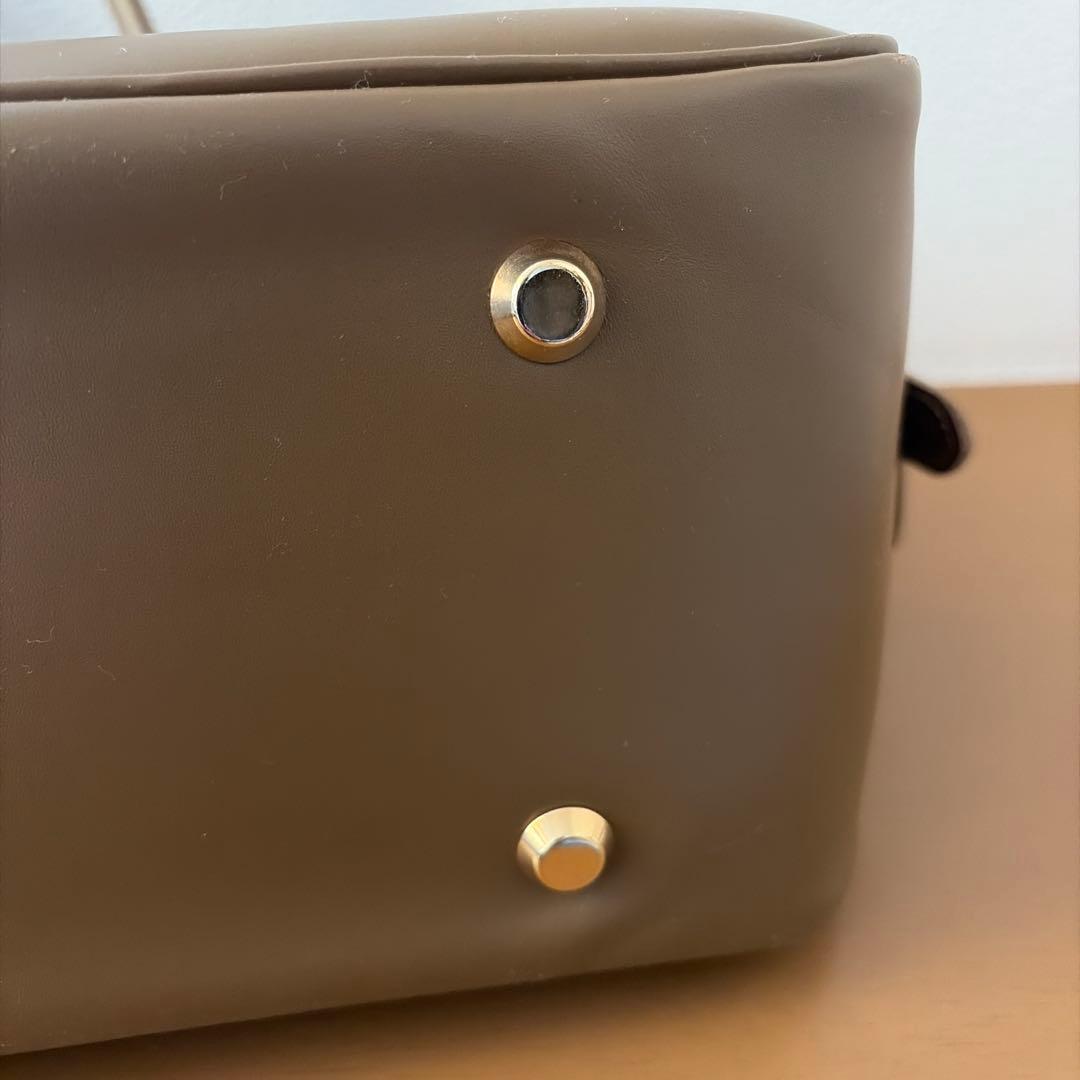 FRAMeWORK YOUNG&OLSEN 別注スムースレザー　バッグ　ブラウン