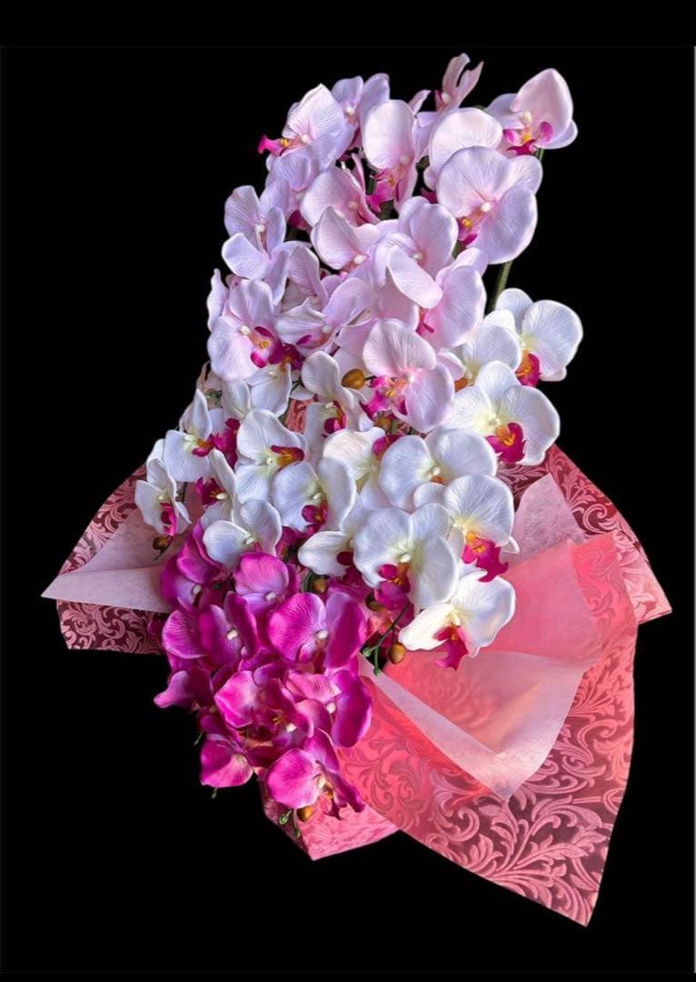 光触媒　人工観葉植物　ウォールグリーン　フェイクグリーン　胡蝶蘭8250tp